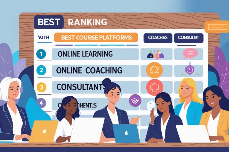Best Course Platforms for Coaches and Consultants (Ranked)