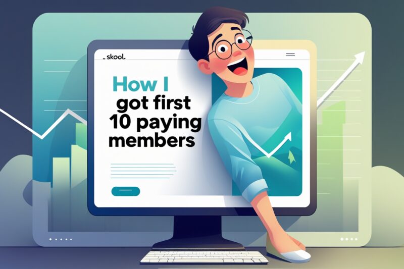 How I Got My First 10 Paying Members with Skool