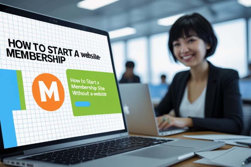 How to Start a Membership Site Without a Website