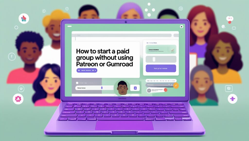 How to Start a Paid Group Without Using Patreon or Gumroad