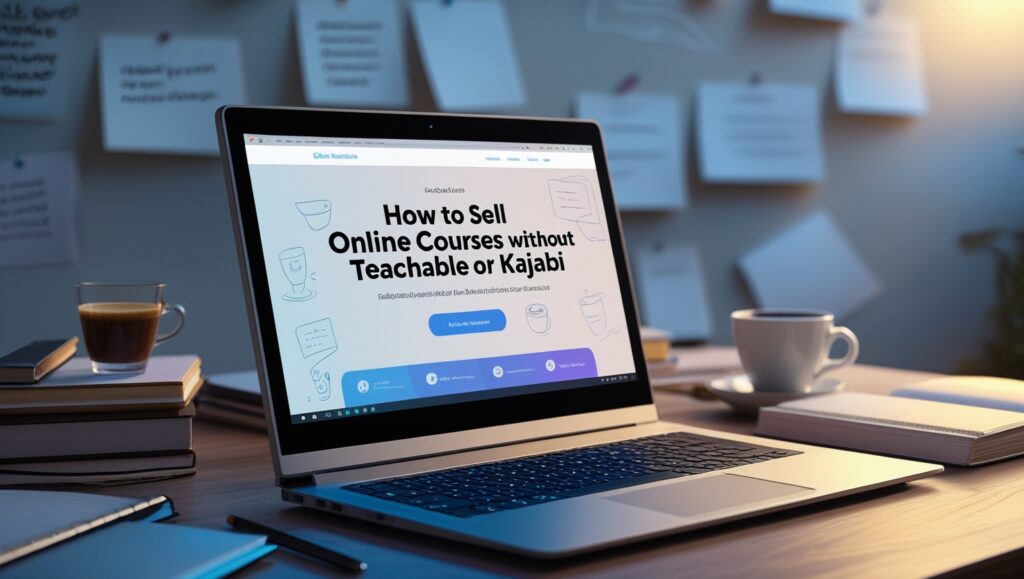 How to Sell Online Courses Without Teachable or Kajabi