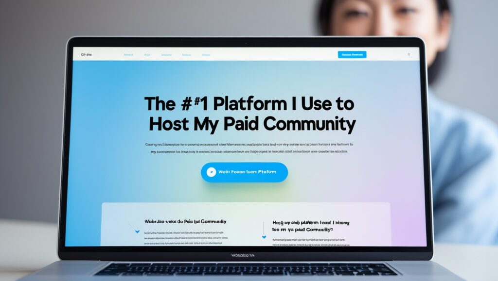 The #1 Platform I Use to Host My Paid Community