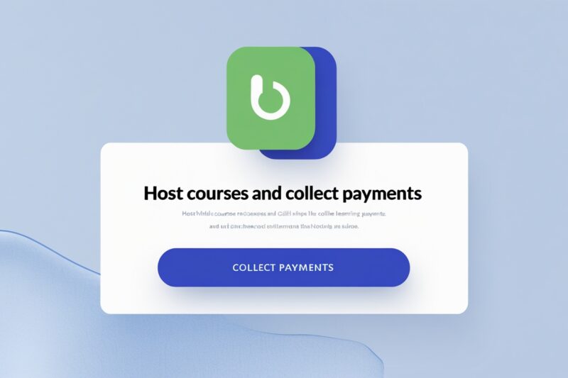The Simplest Way to Host Courses and Collect Payments Online