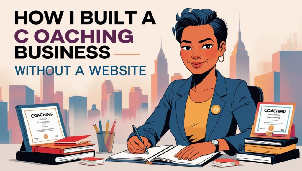 How I Built a Coaching Business Without a Website