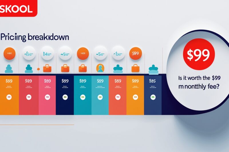 Skool Pricing Breakdown: Is It Worth the $99 Monthly Fee?
