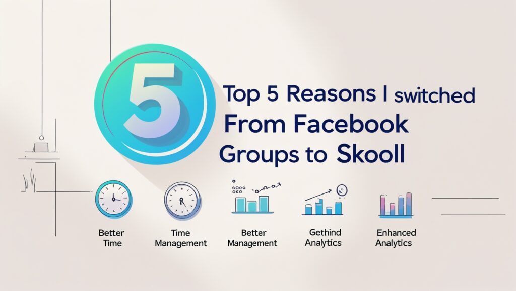 Top 5 Reasons I Switched From Facebook Groups to Skool