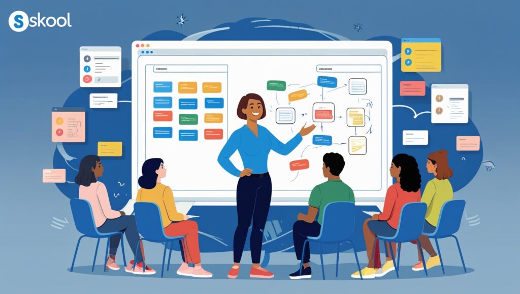 How to Use Skool for Group Coaching and Course Delivery