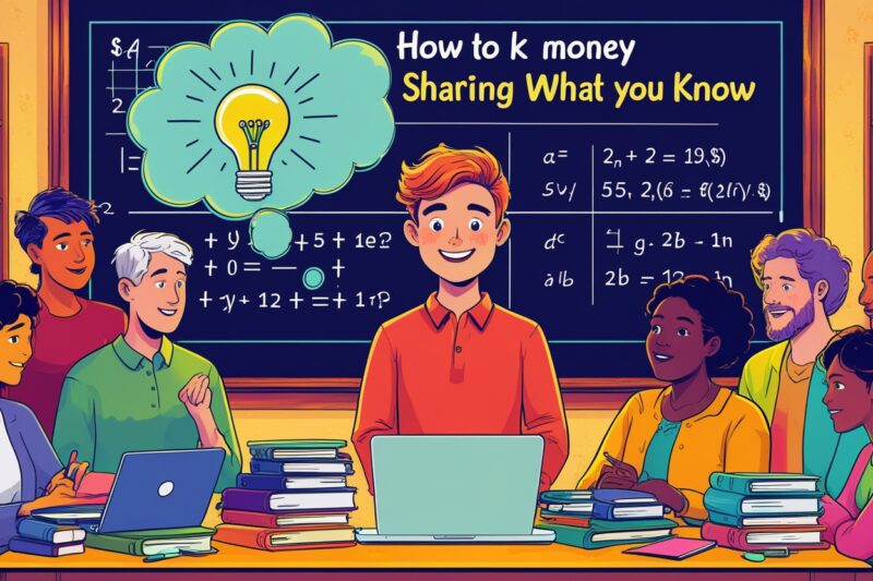 How to Make Money Sharing What You Know