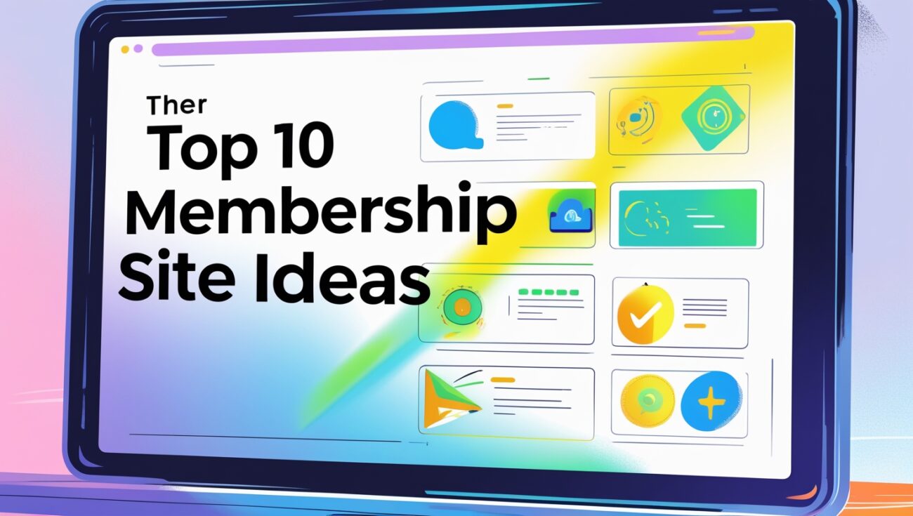 Top 10 Membership Site Ideas You Can Launch This Year