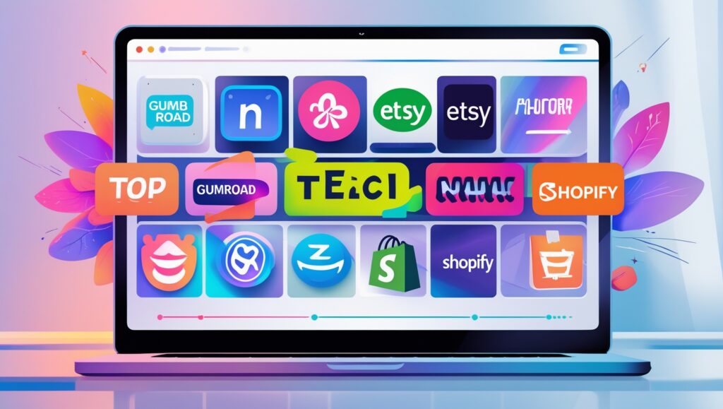 Top Platforms for Selling Digital Products Without Tech Skills