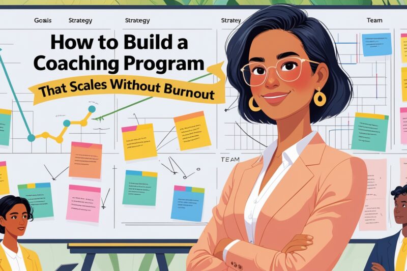 How to Build a Coaching Program That Scales Without Burnout