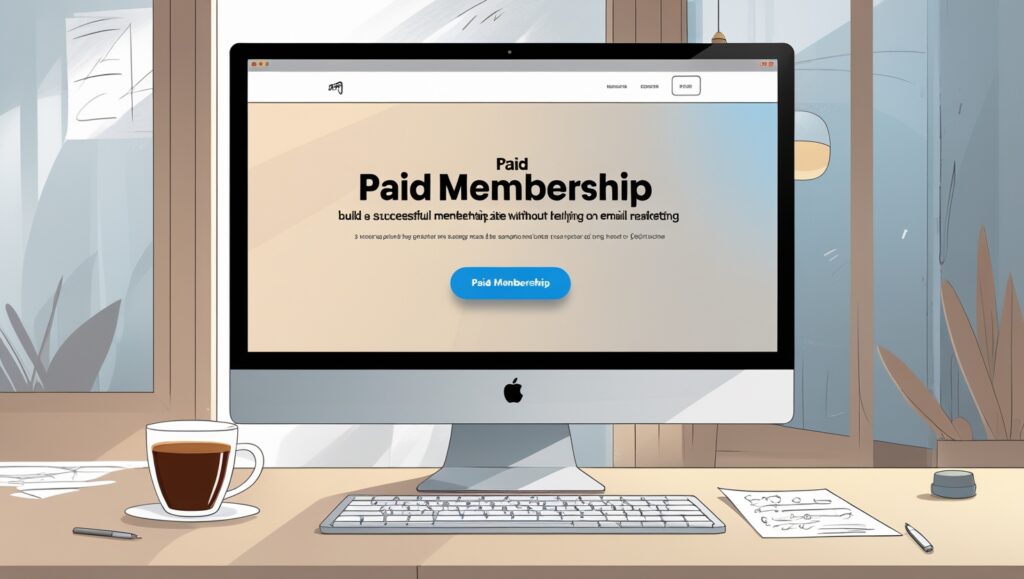 Build a Paid Membership Without Email Marketing