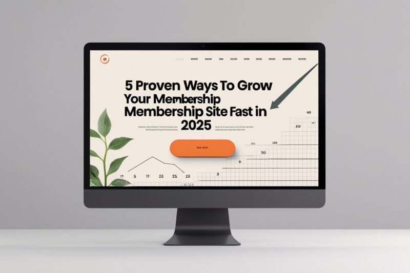 5 Proven Ways to Grow Your Membership Site Fast in 2025