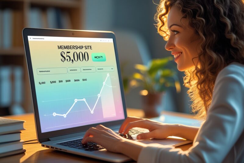 How to Make $5K/Month Running a Membership Site