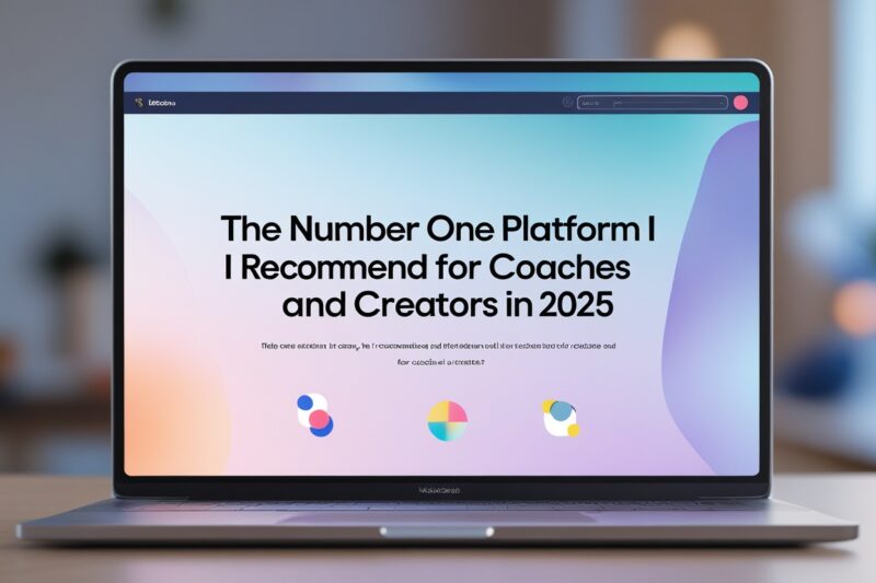 The #1 Platform I Recommend for Coaches and Creators in 2025