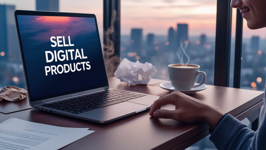 The Easiest Way to Sell Digital Products Without a Website