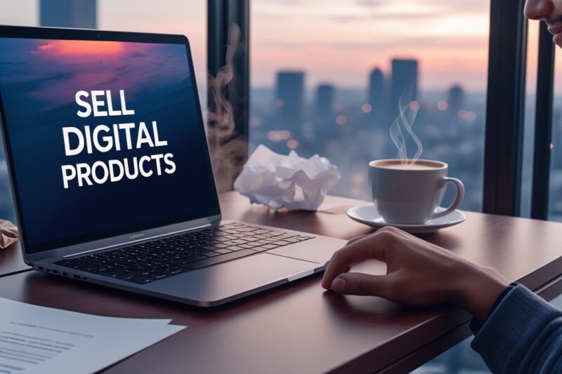 The Easiest Way to Sell Digital Products Without a Website