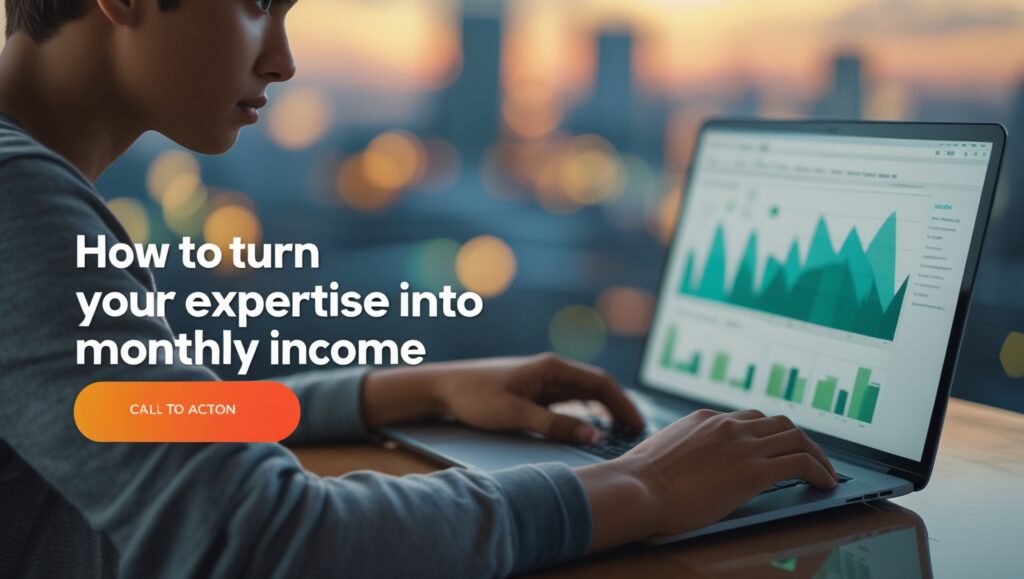 How to Turn Your Expertise Into Monthly Income