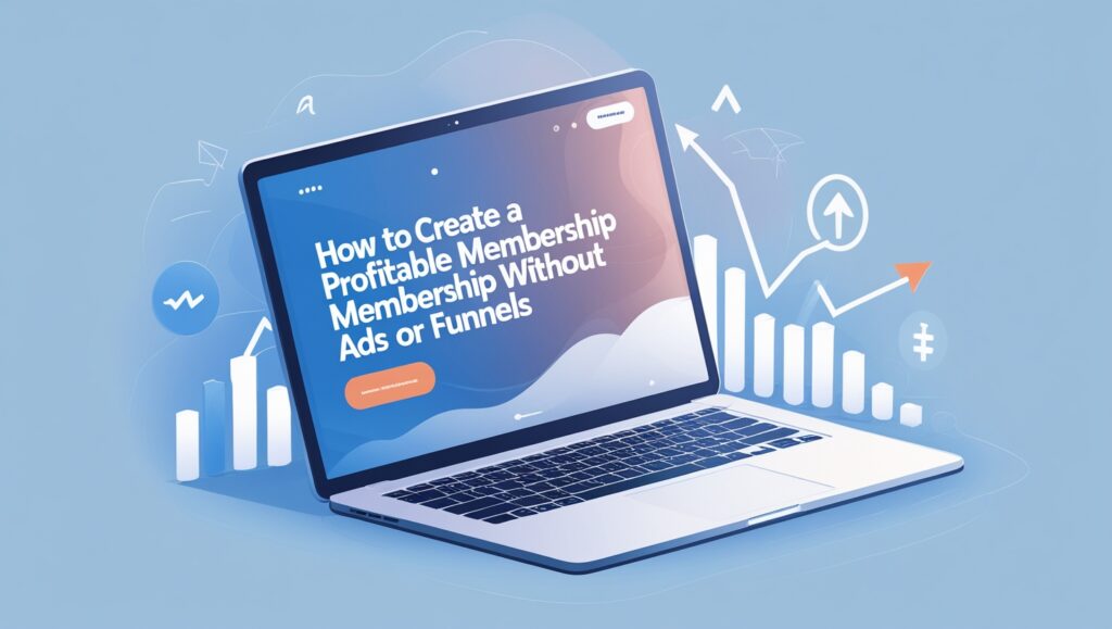 How to Create a Profitable Membership Without Ads or Funnels