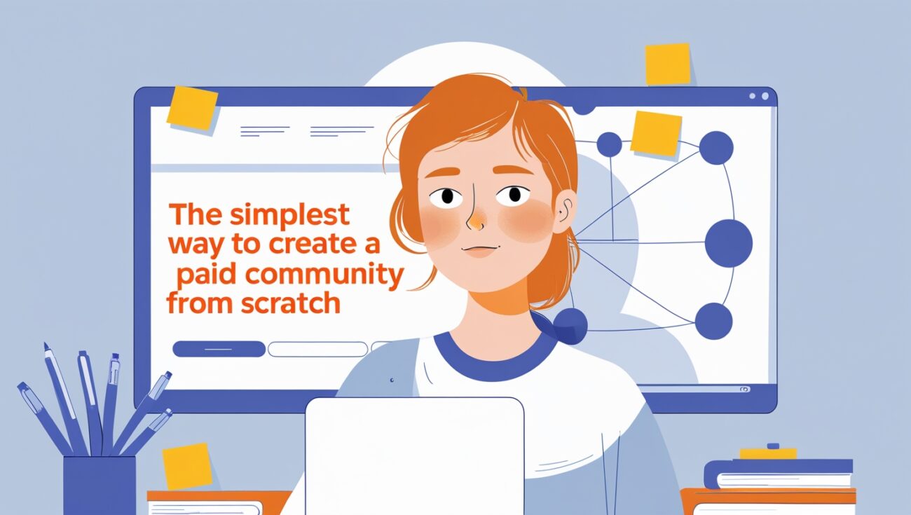 The Simplest Way to Create a Paid Community From Scratch