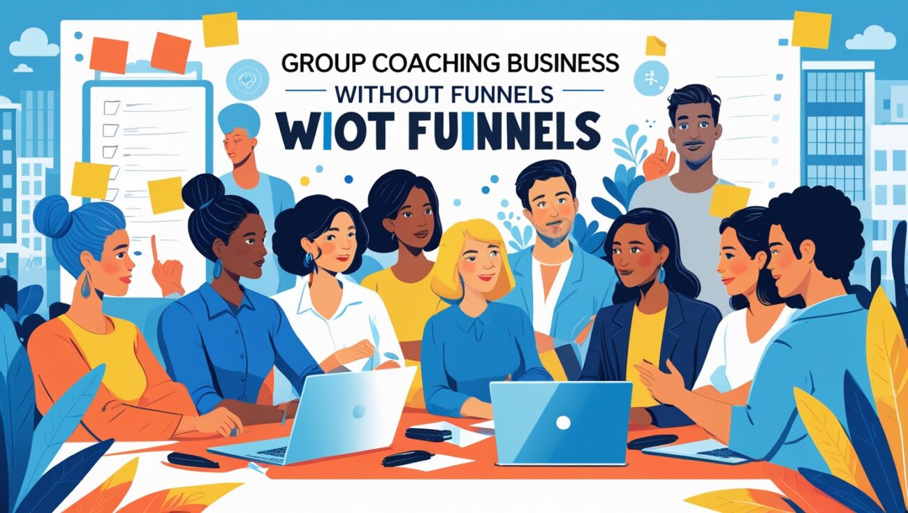 Start a Group Coaching Business Without Funnels