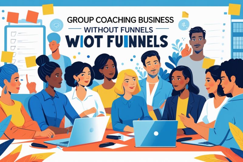 Start a Group Coaching Business Without Funnels