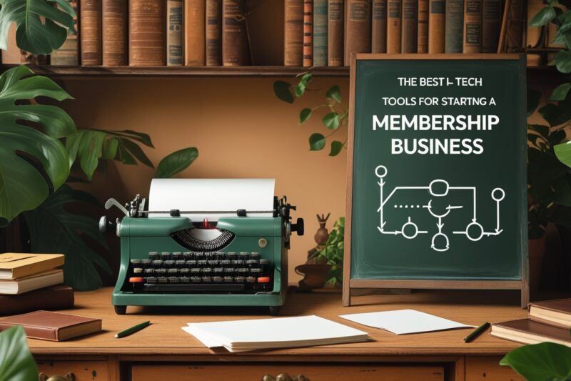 The Best Low-Tech Tools for Starting a Membership Business