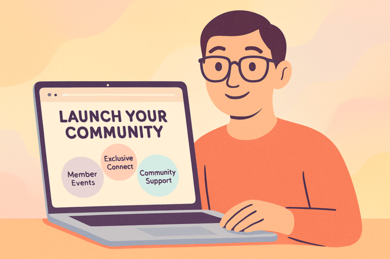 How to Launch a Membership Community Without a Website