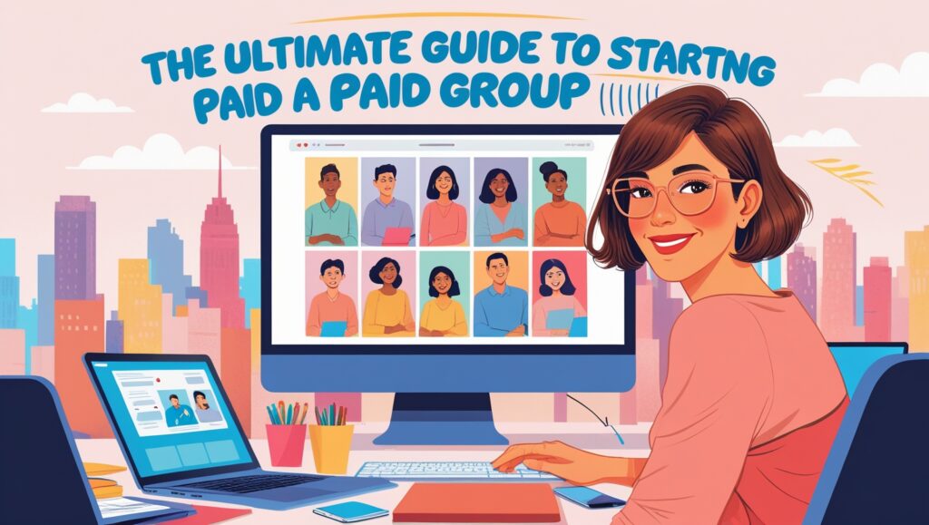 The Ultimate Guide to Starting a Paid Group Online