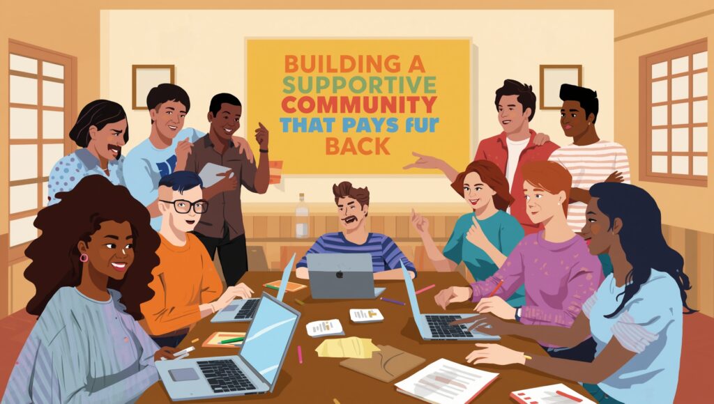 How to Build a Supportive Community That Pays You Back