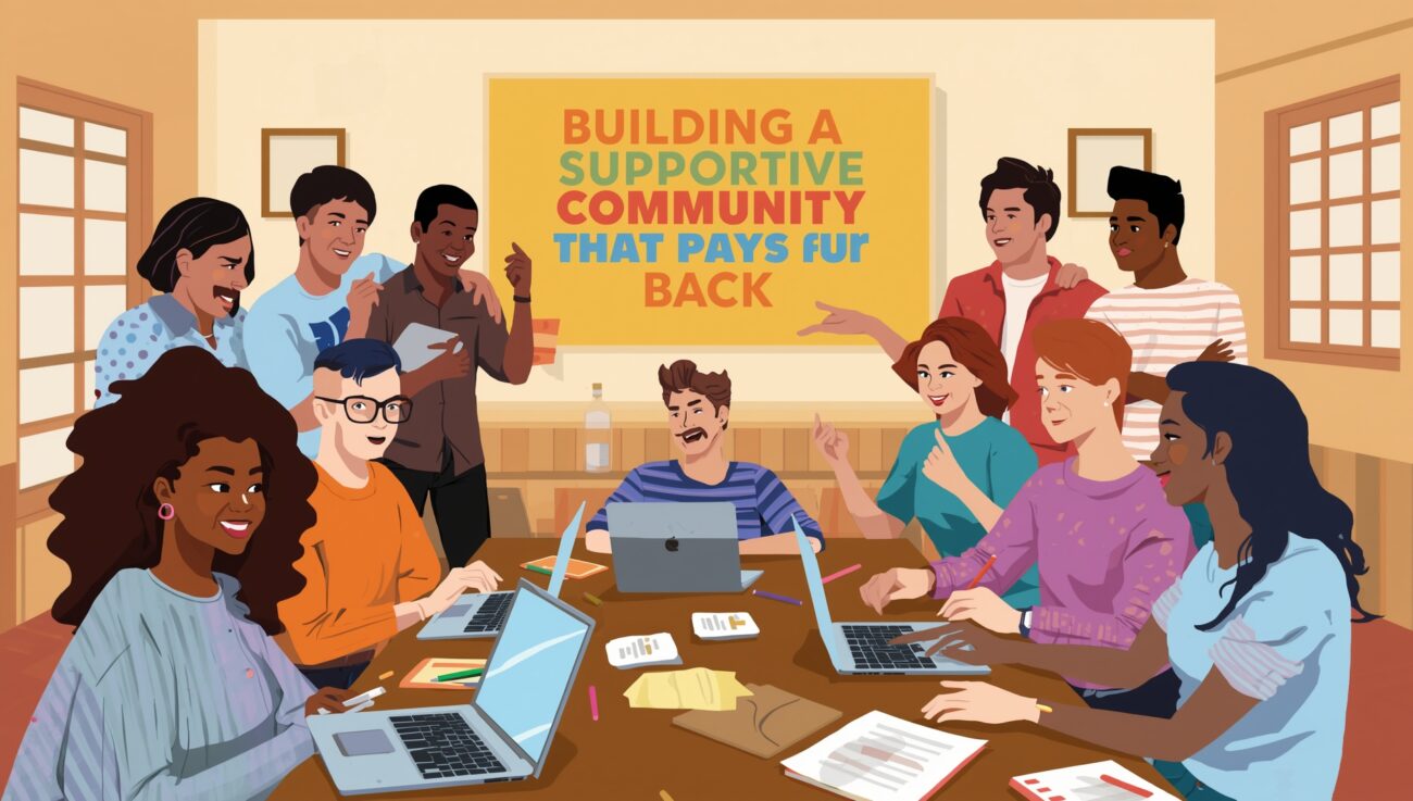 How to Build a Supportive Community That Pays You Back