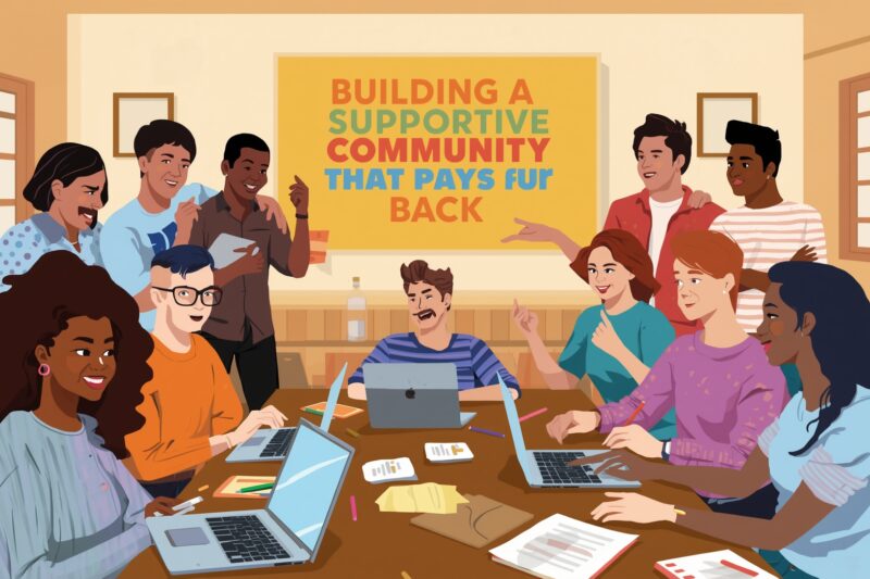 How to Build a Supportive Community That Pays You Back