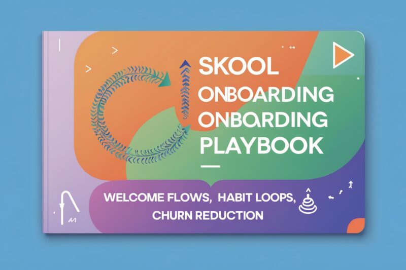 Skool Onboarding Playbook: Welcome Flows, Habit Loops & Churn Reduction
