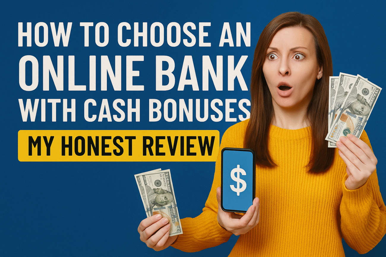 How to Choose an Online Bank With Cash Bonuses: My Honest Review