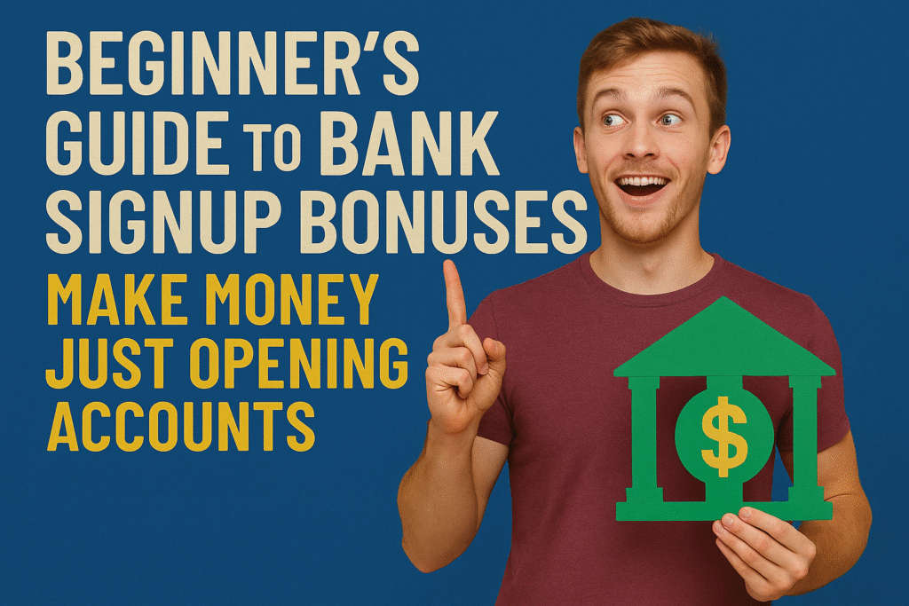 Beginner’s Guide to Bank Signup Bonuses: Make Money Just Opening Accounts