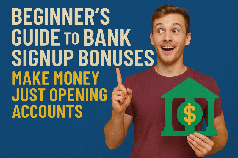 Beginner’s Guide to Bank Signup Bonuses: Make Money Just Opening Accounts