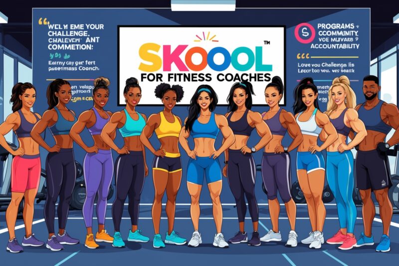 Skool for Fitness Coaches: Programs, Challenges & Accountability That Retain Members