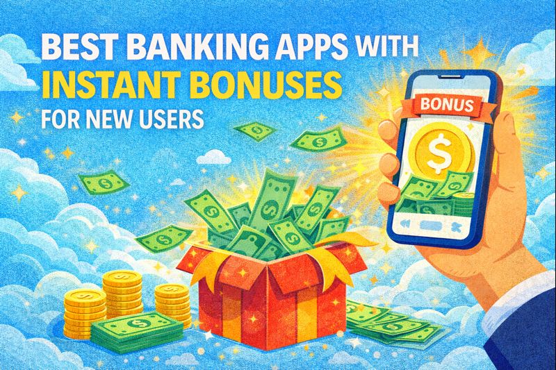 Best Banking Apps With Instant Bonuses for New Users