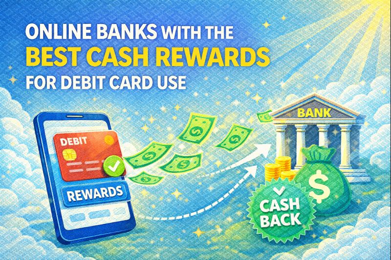 Online Banks With the Best Cash Rewards for Debit Card Use